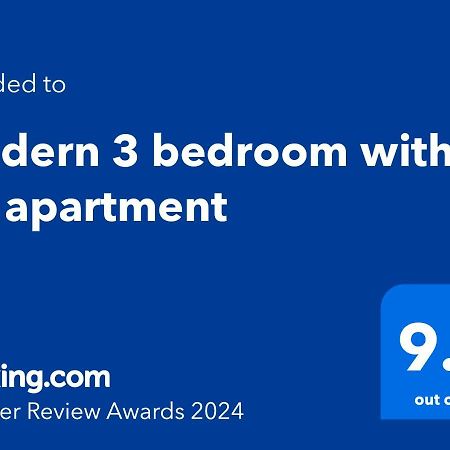 Modern 3 Bedroom With Ac Apartment Żabbar Kültér fotó